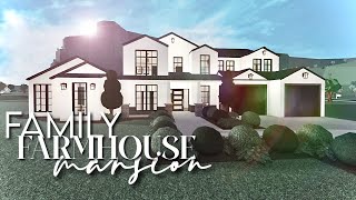 ROBLOX | Bloxburg: Affordable Family Farmhouse Mansion ... | Doovi