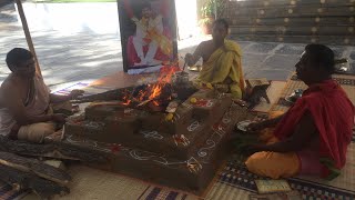 Full moon fire puja on Feb 5th 2023 part 2