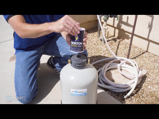 On The Go Portable Water Softener Regeneration Process 