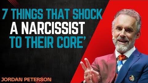 7 dingen die een narcist tot in zijn kern shockeren | JORDAN PETERSON MOTIVATIESPEECH