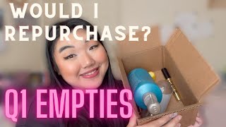 First Quarter Empties | Would I Repurchase These Products? by Jo's Makeup Journey 77 views 1 month ago 11 minutes, 48 seconds