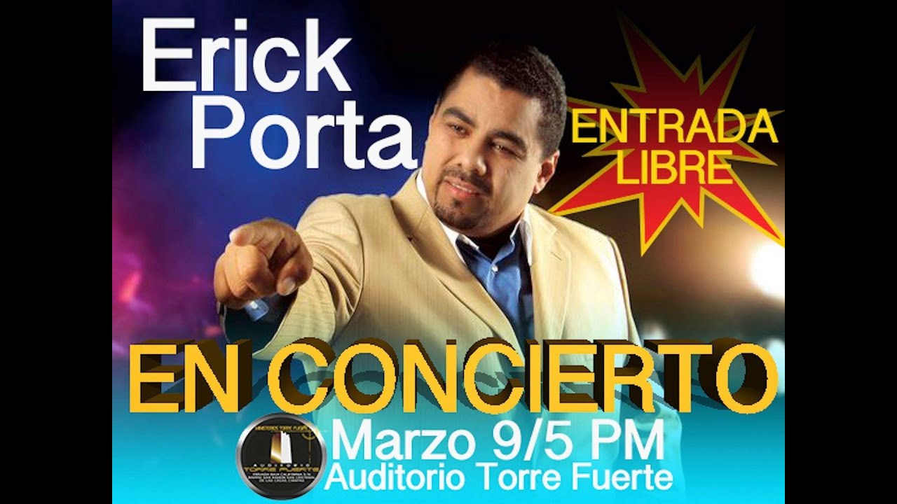 ERICK PORTA EN CONCIERTO, EN MINISTERIOS TORRE FUERTE