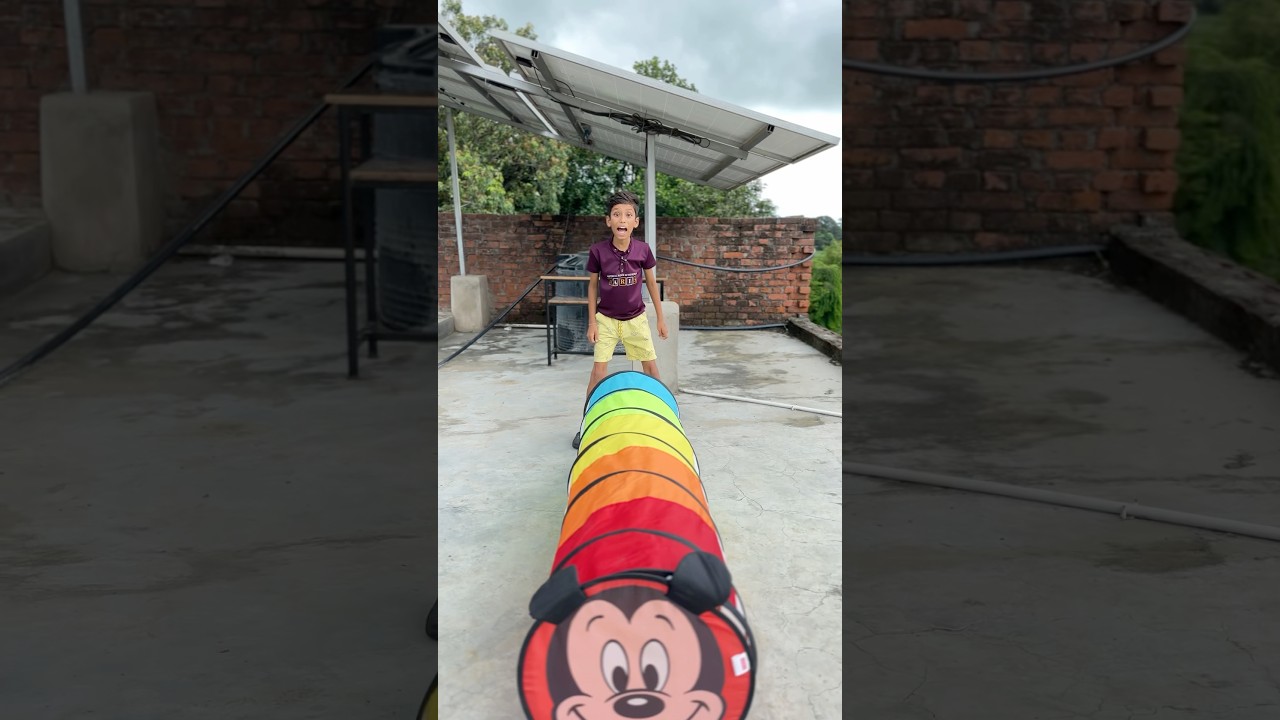 Disney Tent House Me Baba Aarha hai 😱 