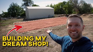 Building My DREAM Garage... This Will Change Everything!