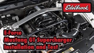 Player Profile Edelbrock Mustang Supercharger Install and Dyno Test