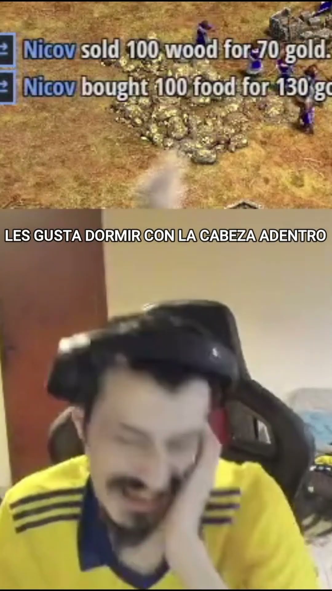 LOCOSER CAE EN LA TRAMPA DE LA TORTUGA #ageofempires #aoe2 #ageofempires2 #shorts #rts  #esports