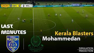 🔴Kerala Blasters vs Mohammedan LAST MINUTES | Indian Super League 2026 | video game (Simulation) screenshot 2