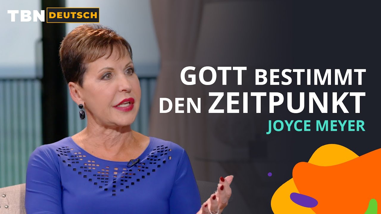 Joyce Meyer: Versuch nicht, Gott zu überholen | Praise auf Deutsch