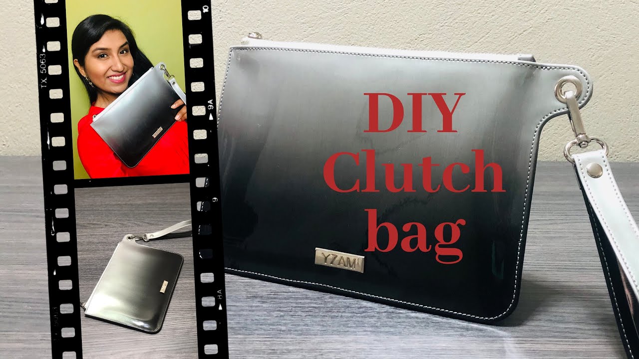 DIY clutch bag / cartera de mano. FÁCIL paso a paso