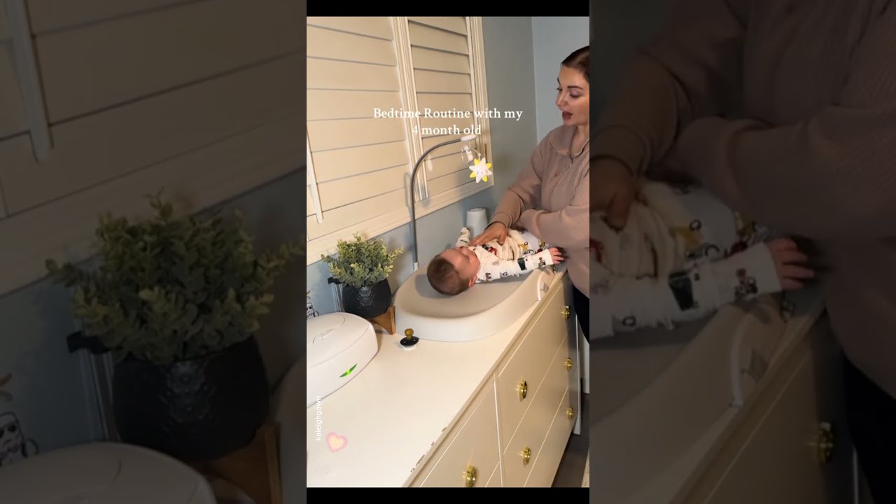 bed time routine with my 4 month old. 💝Little Star Babies Scenes 💕 