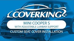 How to Install 2014-2018 Mini Cooper S With Adjustable Lumbar Support Custom Seat Covers 