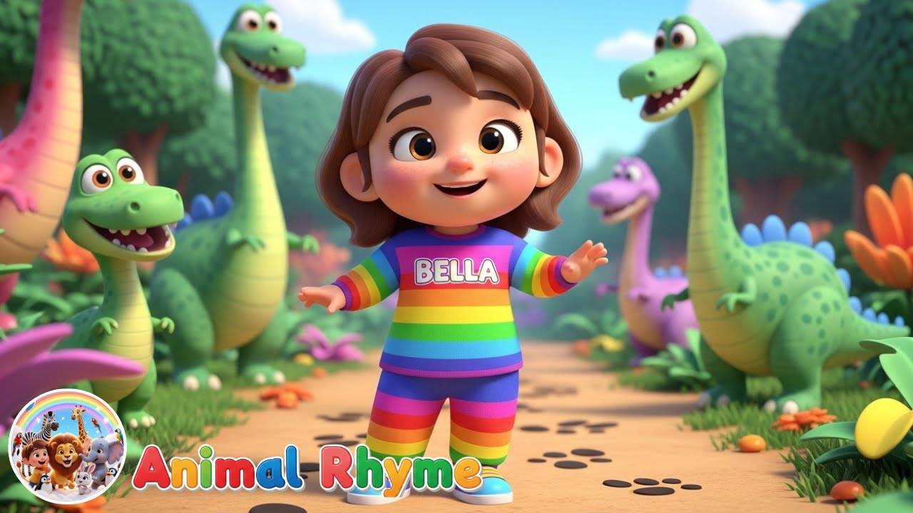 The Silliest Dino Dance Ever 🦖😂 | Sing with Bella &  Fun Action Song for Kids