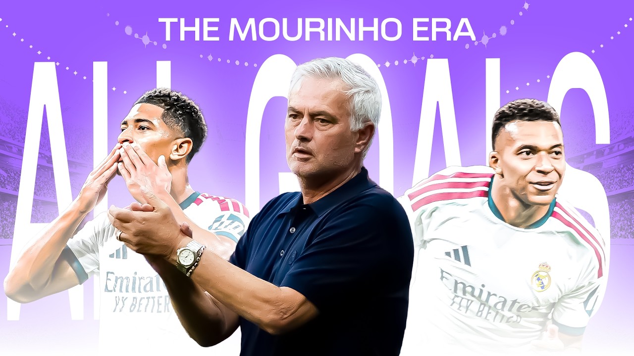 ¡Los MEJORES GOLES del REAL MADRID de JOSÉ MOURINHO!