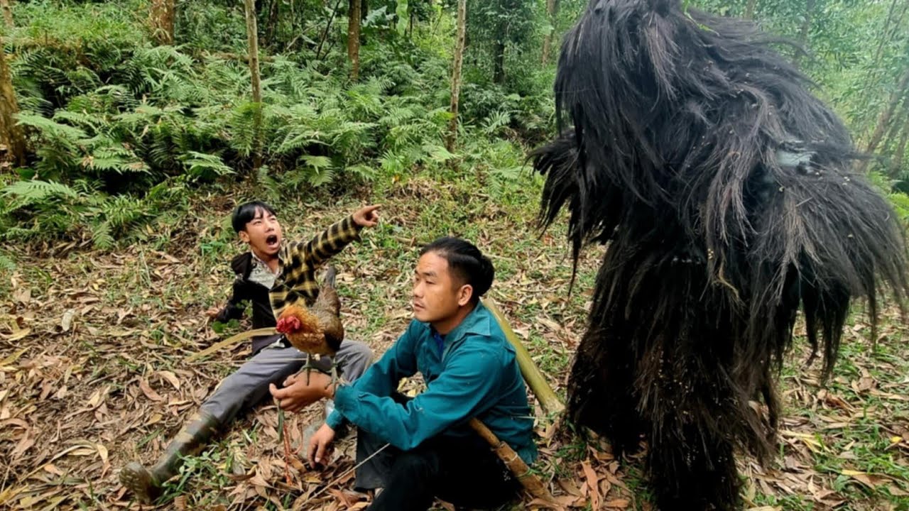 Dad, there's a ghost behind you, tieu vy ca - YouTube