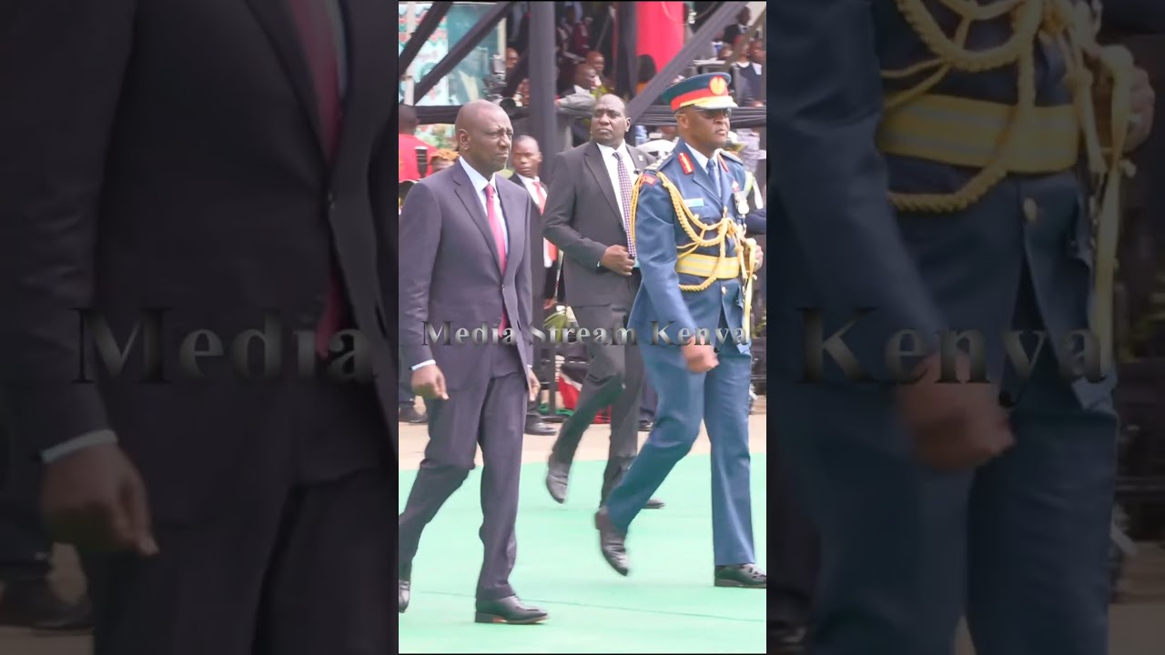 Late General Ogolla on duty