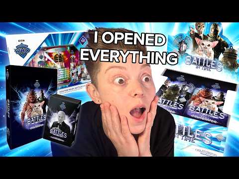 Doctor Who Battles in Time Cards Are BACK! Opening Every New Product