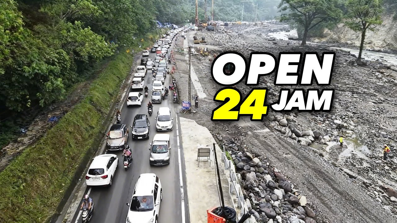 Berita Baru Lembah Anai Sudah Bisa Dilalui 24 Jam
