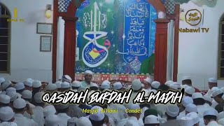 Qosidah Burdah Al-Madih | Masjid AlHawi-Condet [Full Lirik\u0026Terjemah]