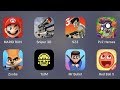 Mario Run,Sniper 3D,SZ 3,PVZ Heroes,Zooba,TotM,Mr Bullet,Red Ball 5