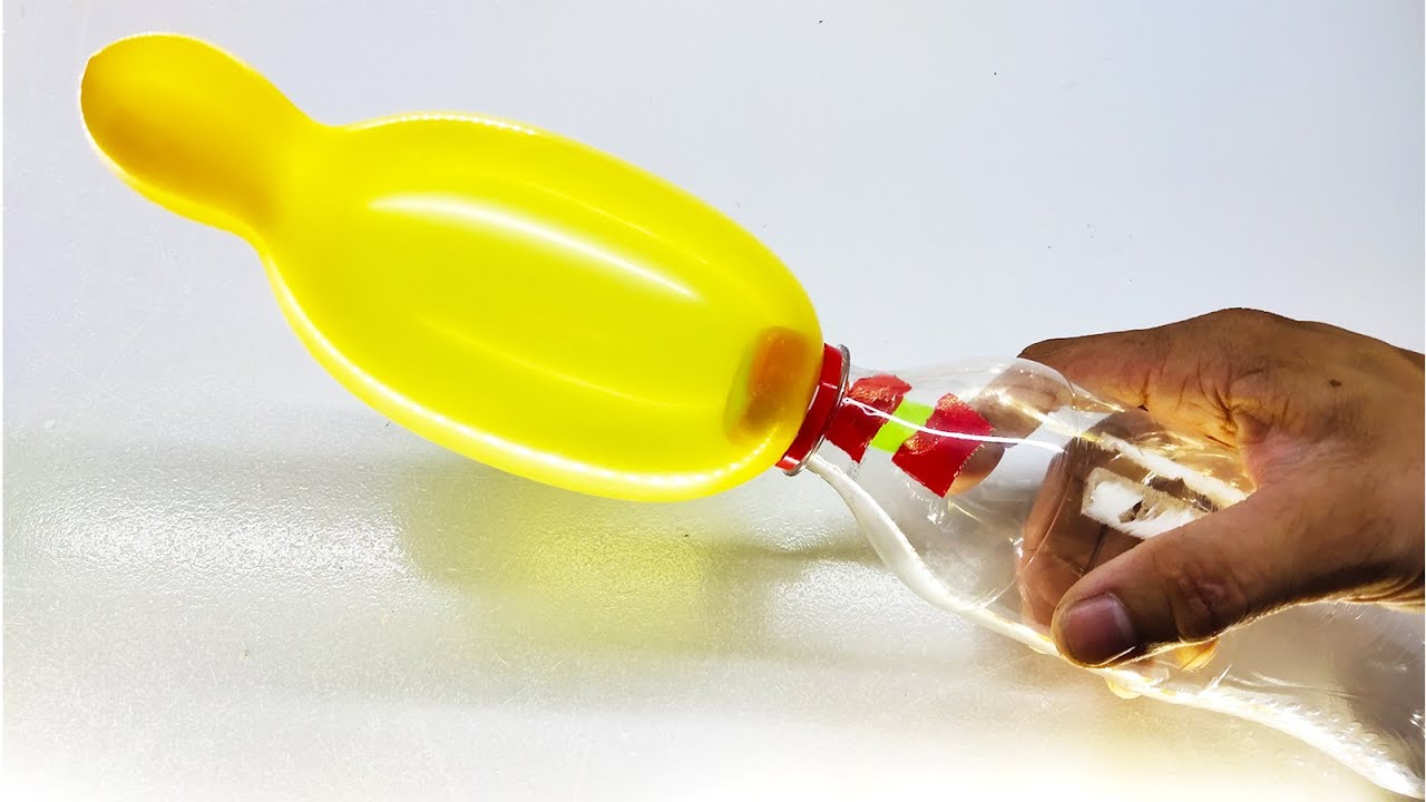 How to make an air pump using plastic bottle YouTube