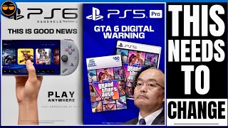 PLAYSTATION 5 - NEW GTA 6 PS5 DIGITAL WARNING / NEW PS6 HANDHELD UPDATE - THIS IS GOOD TO SEE ITS …