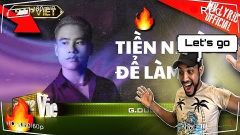 GDucky - Tiền Nhiều Để Làm Gì - Team Karik | RAP VIỆT (MV Lyrics) REACTION