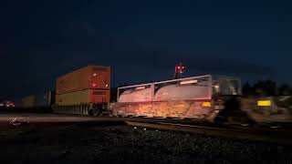 CSX 3367 Leads Long CSX I032-09 NB Intermodal Combo Train Florence SC 