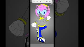Amy png create #short #Sonic #sonic #sonicx #sonicamy #amy #png #art #create