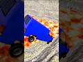 Van vs Giant Lava Pit 😱 BeamNG drive #beamng #beamngdrive #usa #brasil #viral #shorts #india