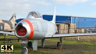 The North American F-86A Sabre jet Fighter in depth video in 4K