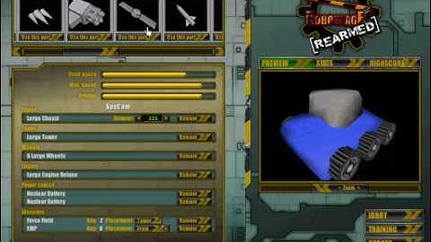 robot rage super weapons