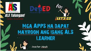 MGA APPS NA DAPAT MAYROON ANG ALS  LEARNER screenshot 2