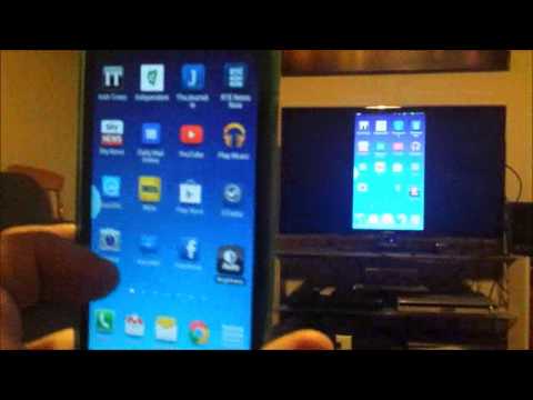 How to Mirror ( or connect) Samsung Galaxy s3 to TV