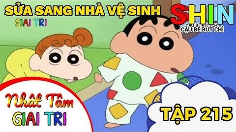 Shin Cậu Bé Bút Chì - Tập 215 - Sửa sang nhà vệ sinh