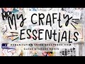 My Crafty Essentials - Organizing with Scrapbook.com Clear Craft Storage Boxes My Crafty Essentials - Organizing with Scrapbook.com Clear Craft Storage Boxes
