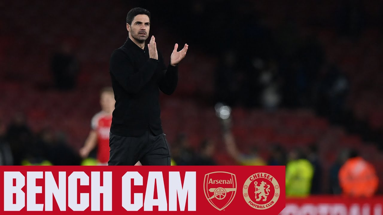 BENCH CAM | Manchester United vs Arsenal (0-1) | All the reactions \u0026 more victory at Old Trafford!