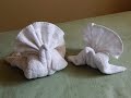 Towel folding turkey, peacock, bird, towel folding tutorial, towel animal, towel folding creativity.