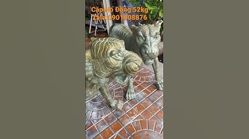 Cặp hổ đồng #đồcổcầnthơ #đồcổ #đồđộclạ #đồđộclạ #đồđồng #đồcũ #đồphongthủy