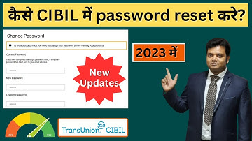Login problem in CIBIL (New update)
