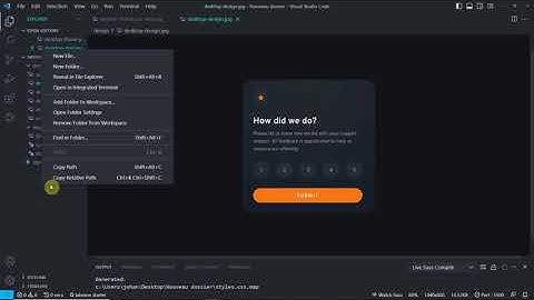 interactive rating component | Front End Mentor challenge