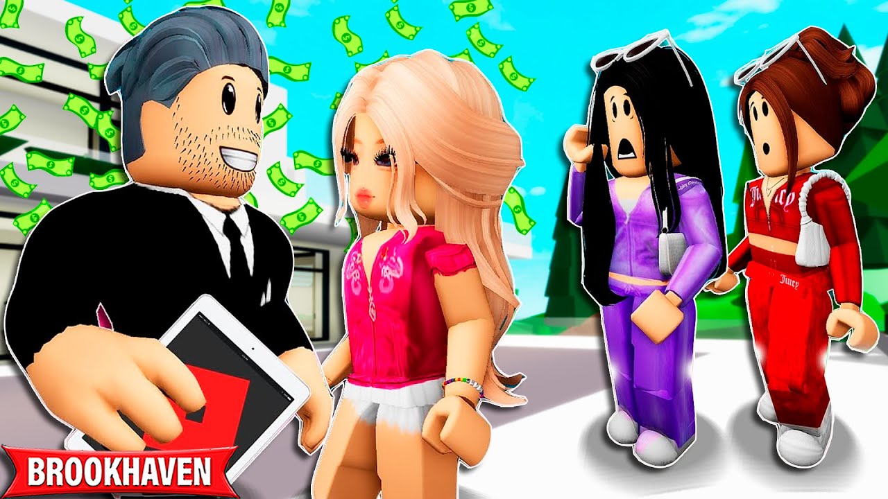 A MENINA EXCLUÍDA NA ESCOLA É FILHA DO DONO DO ROBLOX | Historinhas em Brookhaven RP🏡