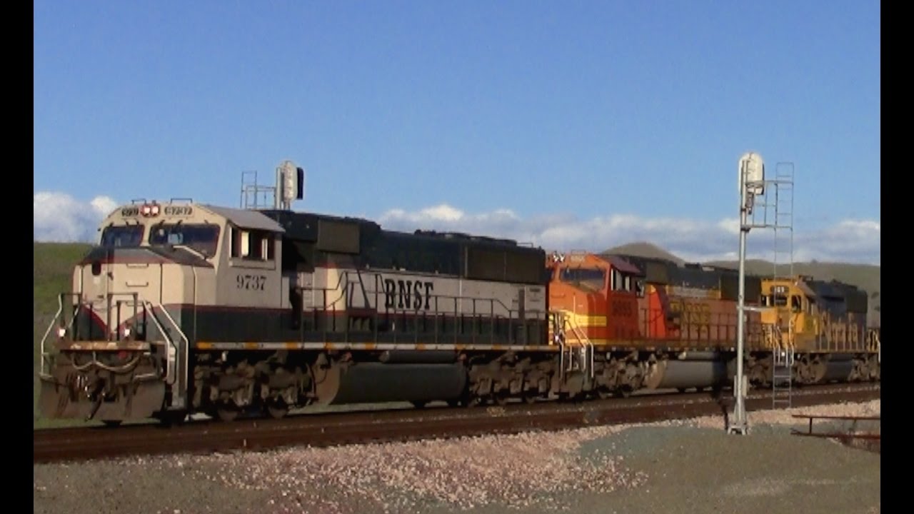 EMD's on the BNSF Stockton Sub.