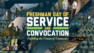 The George Washington University's 5th Annual Freshman Day of Service and Convocation