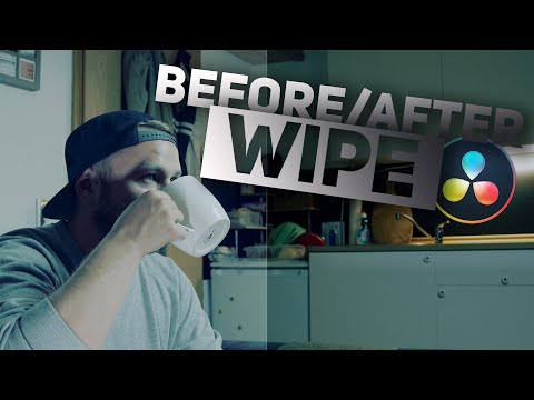 EASY Before and After Wipe // Davinci Resolve 17 Tutorial
