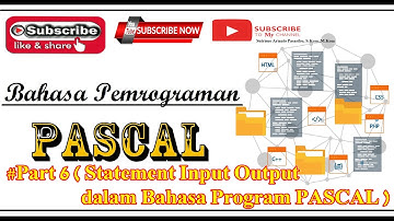 PASCAL | Statement Input Output dalam Bahasa Program PASCAL