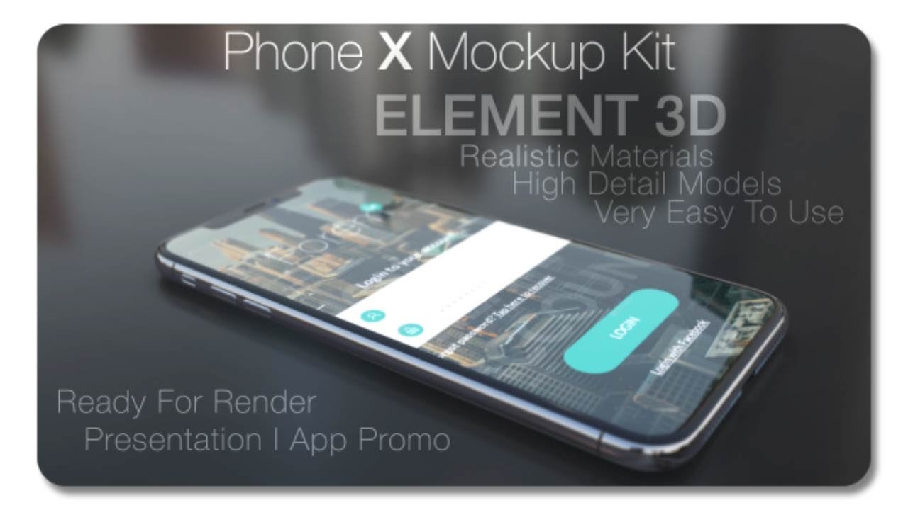 phone x mockup kit 20758516 after effects template youtube