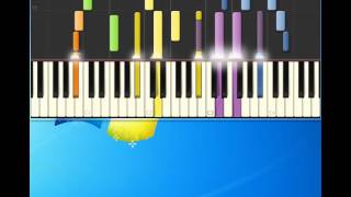 Stevie Wonder   A Place In The Sun [Piano tutorial by Synthesia]