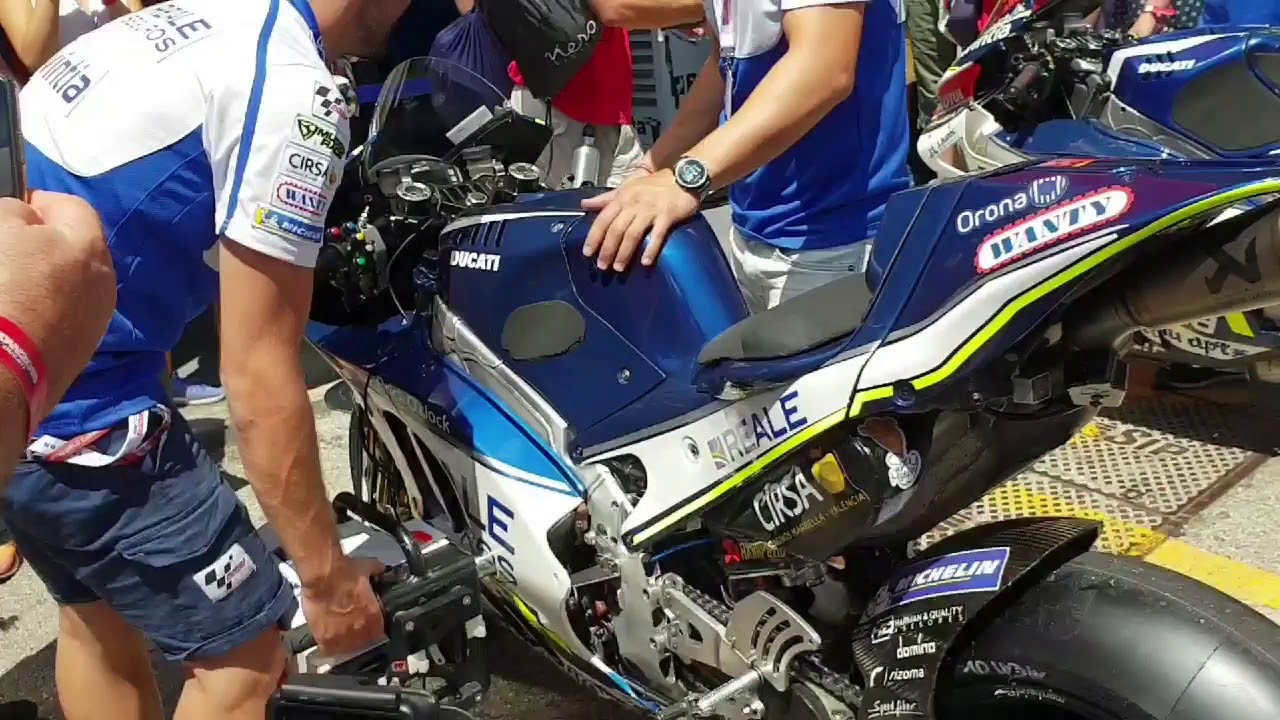 MotoGP Sound Exhaust DUCATI AVINTIA @Misano