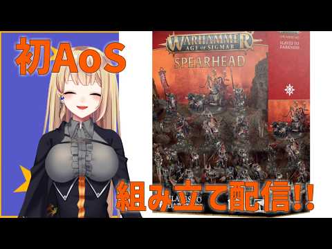 【WARHAMMER AGE OF SIGMAR】スレイヴオブダークネス組み立て配信!　#934