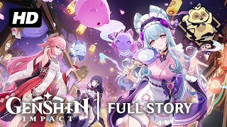 Hd Genshin 5.4 Event Story Quest Enchanted Tales Of The Mikawa Festival - All Cutscenes Jp Dub